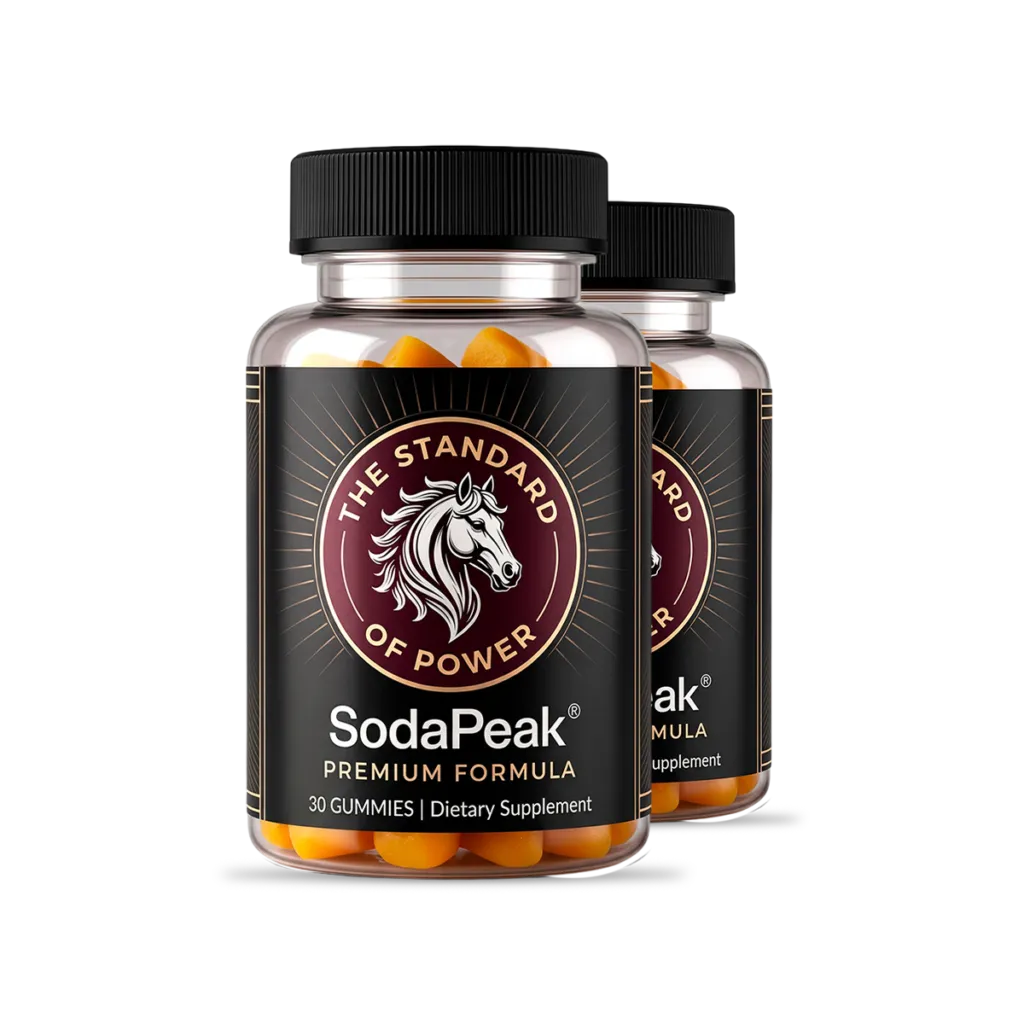 SodaPeak Gummies 2 bottle package
