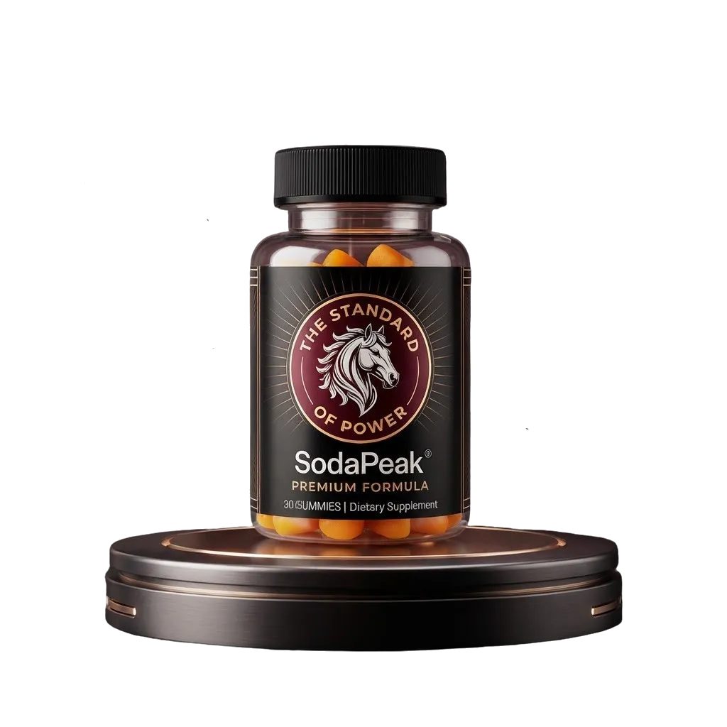 SodaPeak Gummies supplement bottle